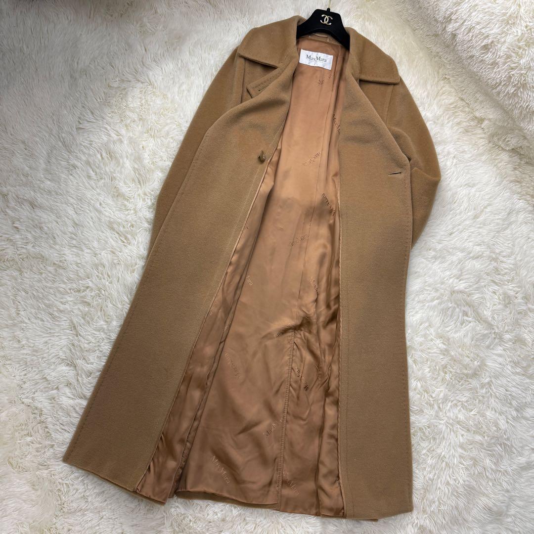 美品♡最高級♡カシミヤ♡マックスマーラ キャメル ロングコート マニュエラ