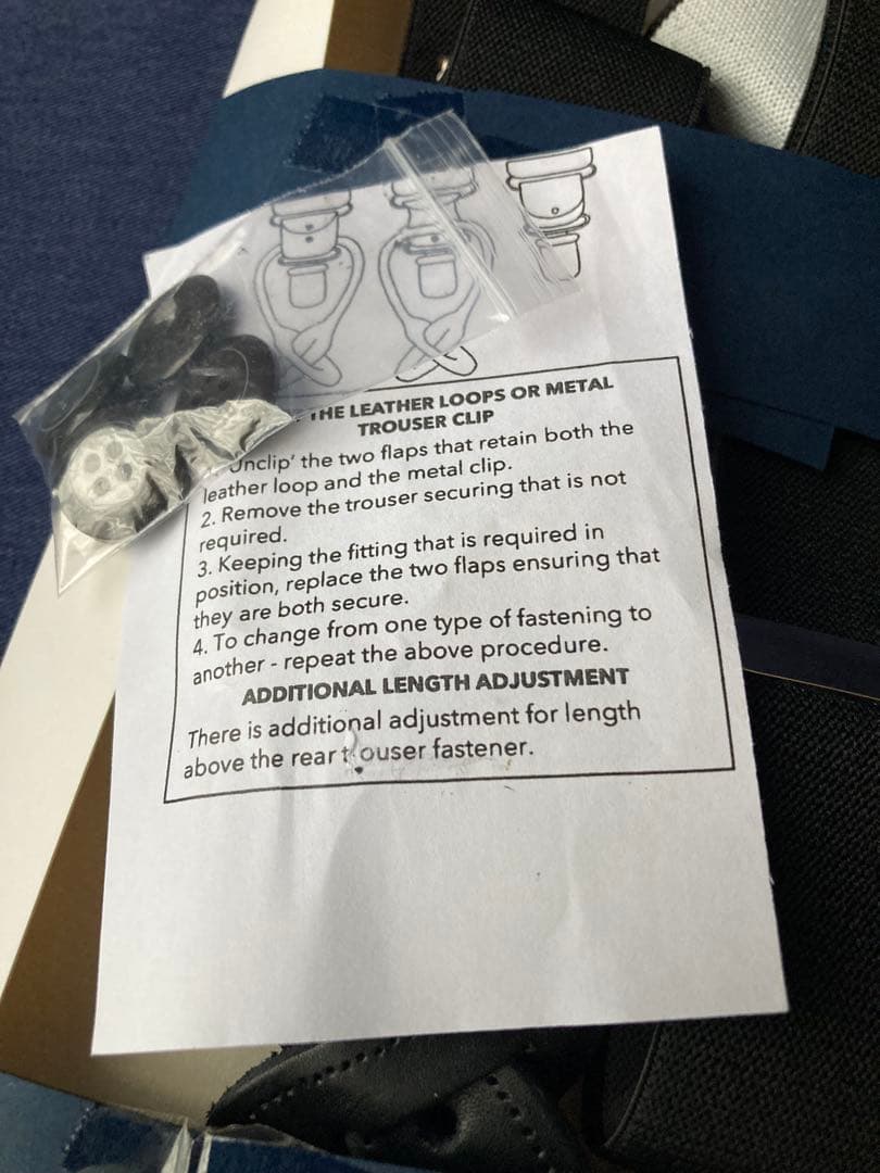  THURSTON アルバート サーストン サスペンダー