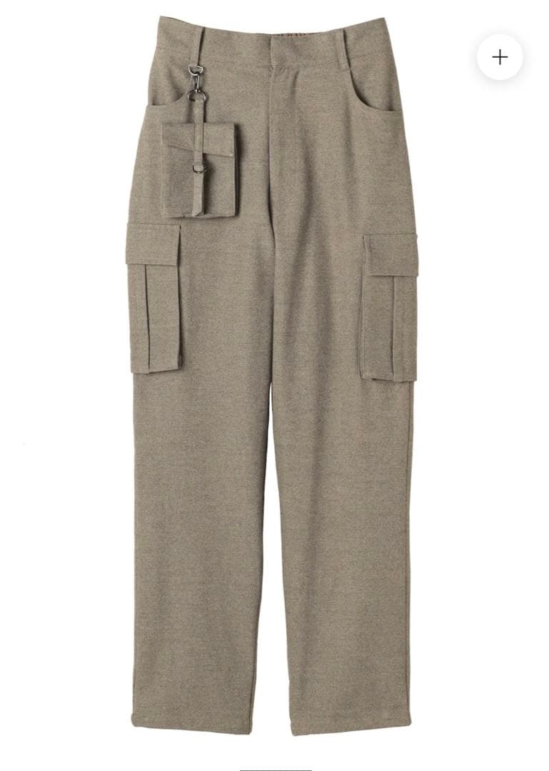 Glam Lips wool カーゴパンツ