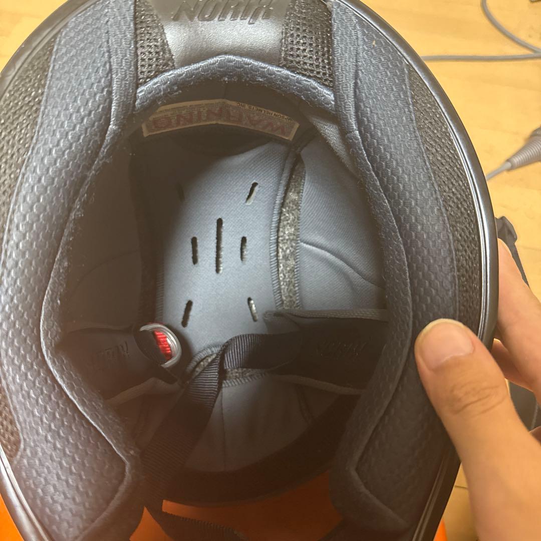 SIMSON マットブラック 62センチXL M30 クリアシールド2枚付き