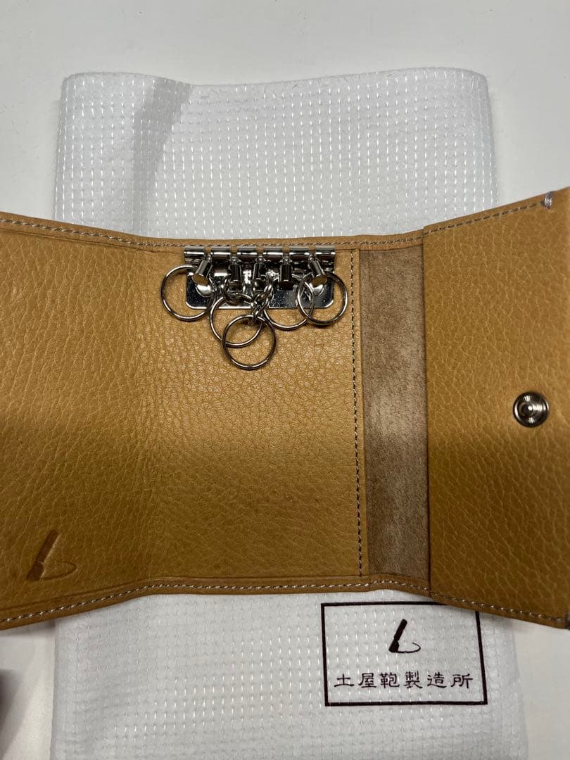 土屋鞄 トーンオイルヌメ キーケース 限定色