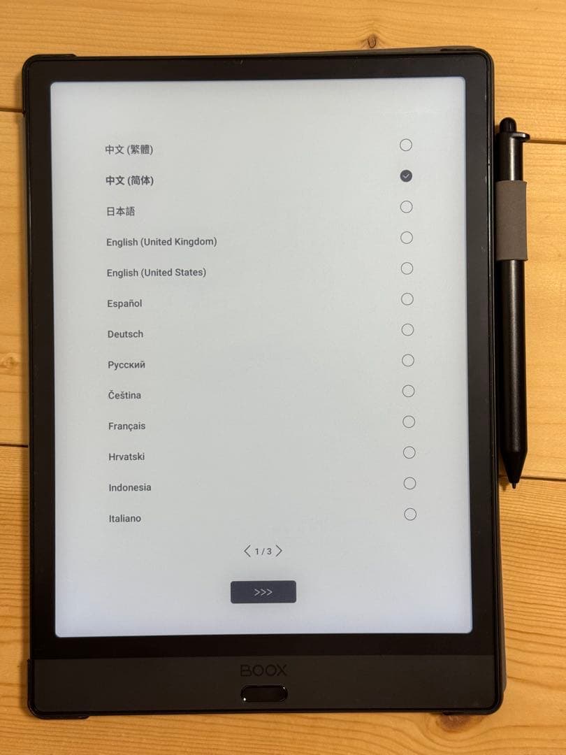 【良品】ONYX BOOX Note3 電子書籍リーダー オニキス