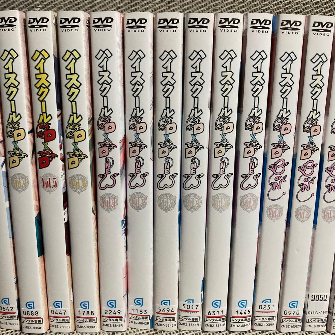 ニ*ル様 ハイスクールd×d 1期 2期 3期 4期 dvd 全巻セット 計24