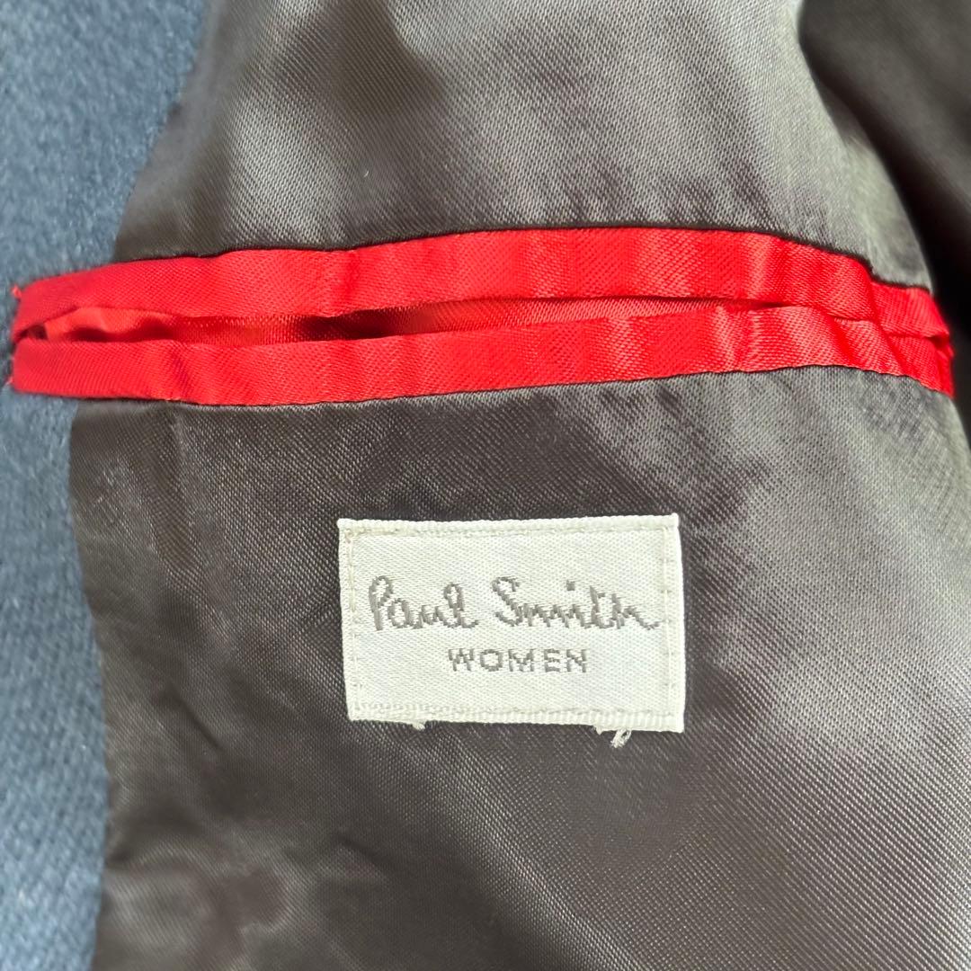 美品 ポールスミス ウーマン シングル チェスターコート ロングコート 2