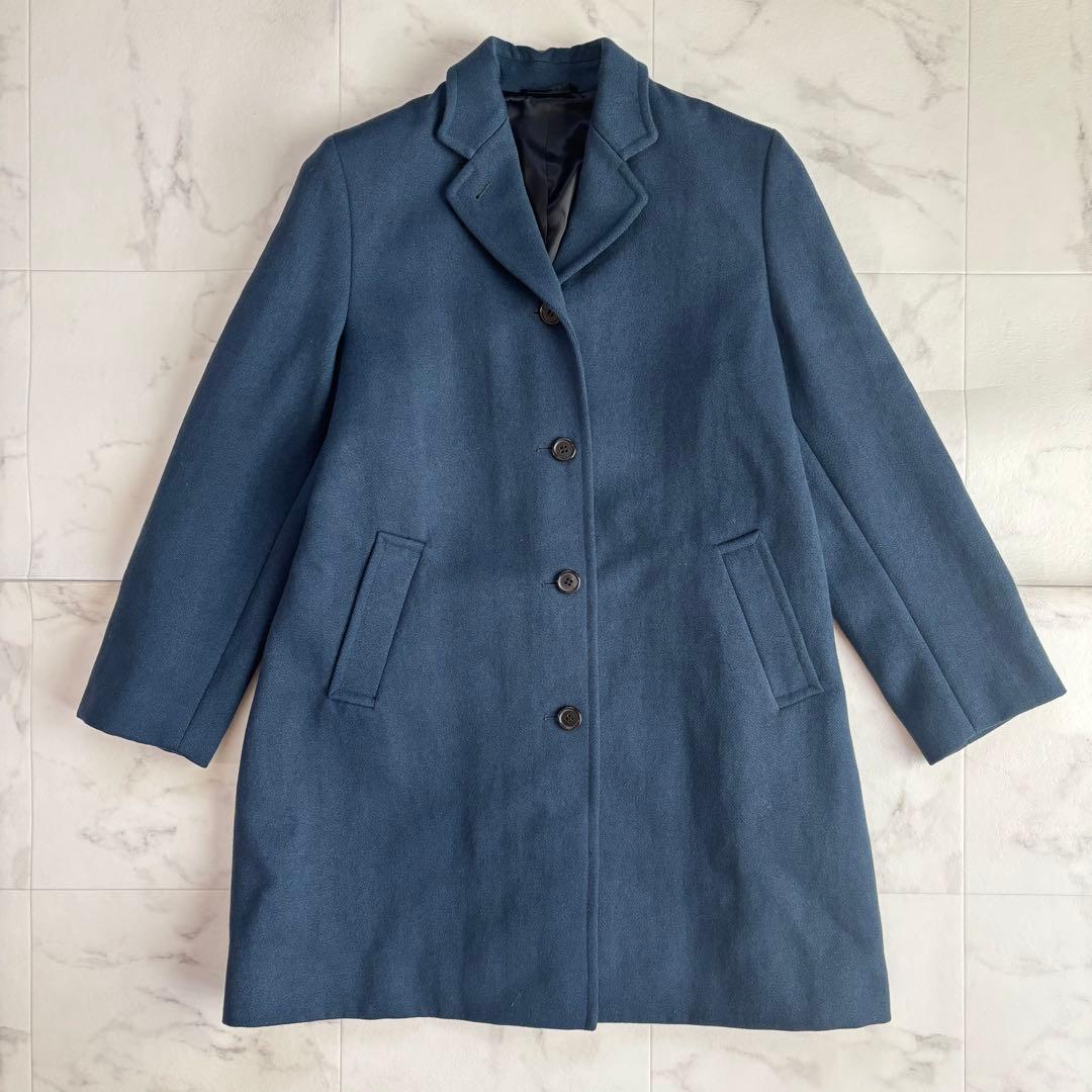 美品 ポールスミス ウーマン シングル チェスターコート ロングコート 2