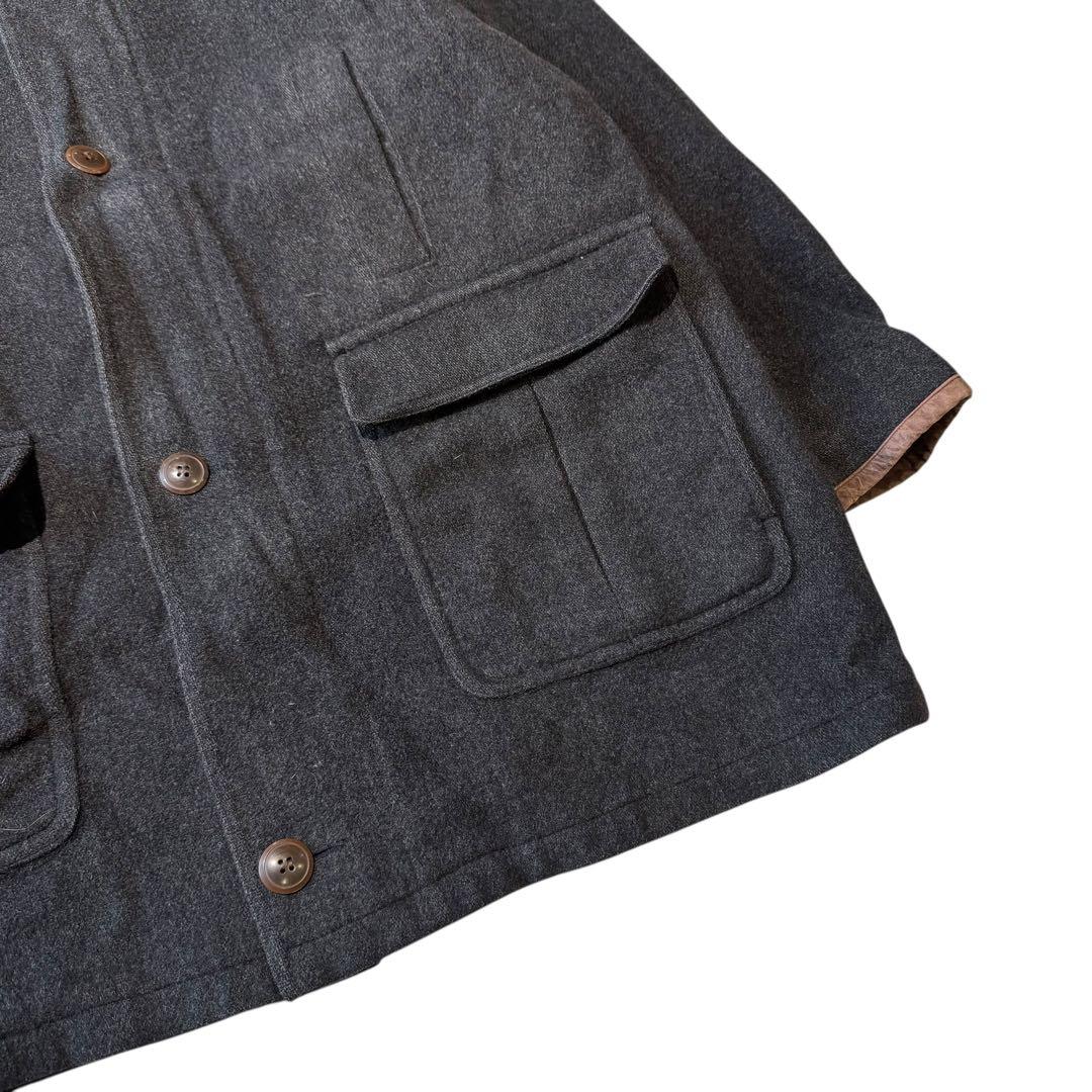 l.l.bean ウール ハーフコート ウールコート ストームコート 80s