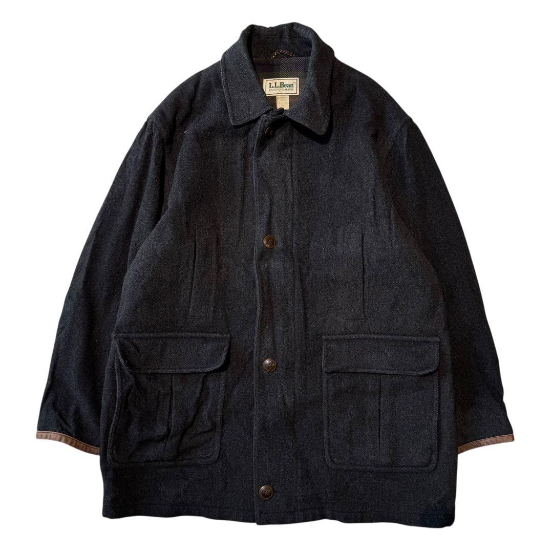 l.l.bean ウール ハーフコート ウールコート ストームコート 80s