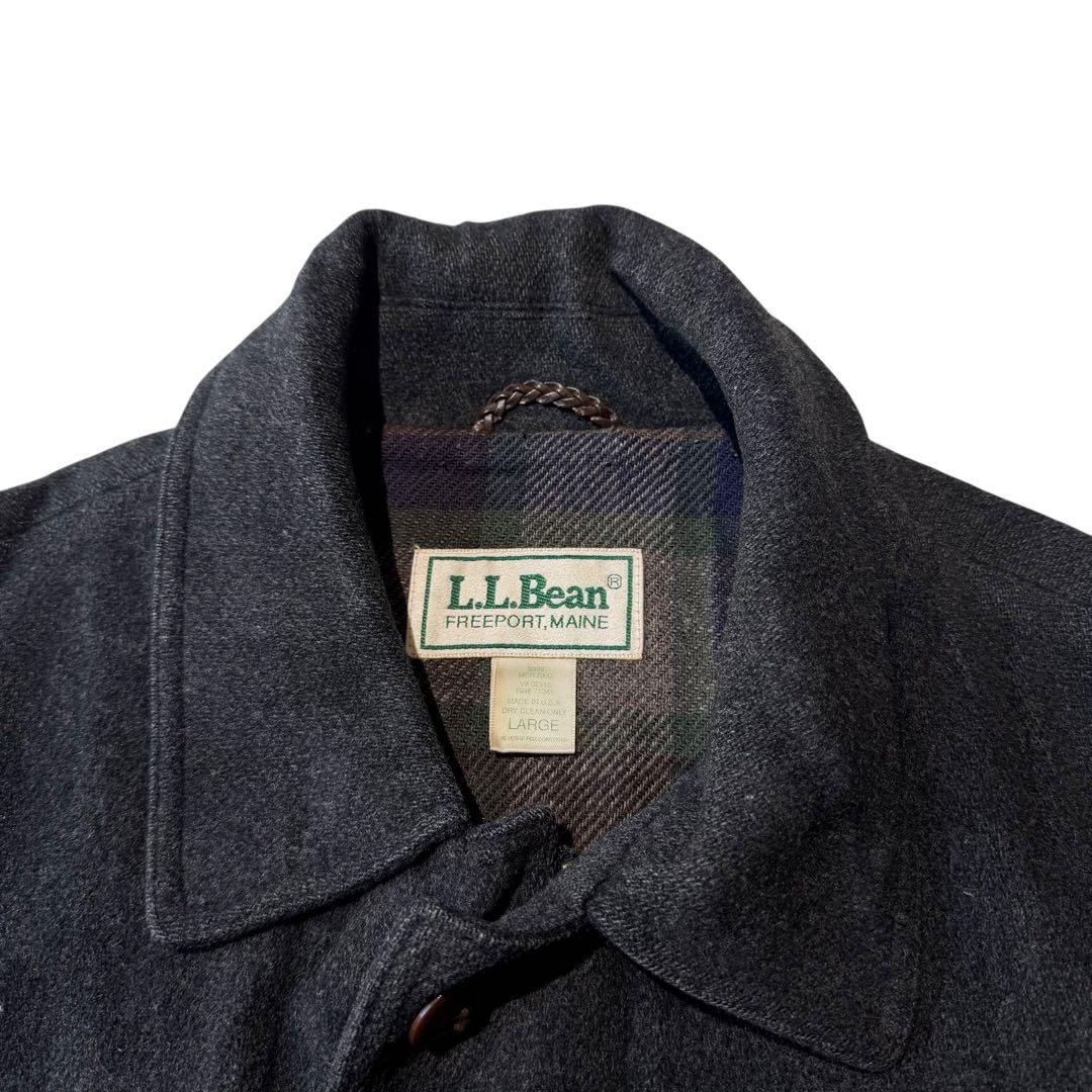 l.l.bean ウール ハーフコート ウールコート ストームコート 80s