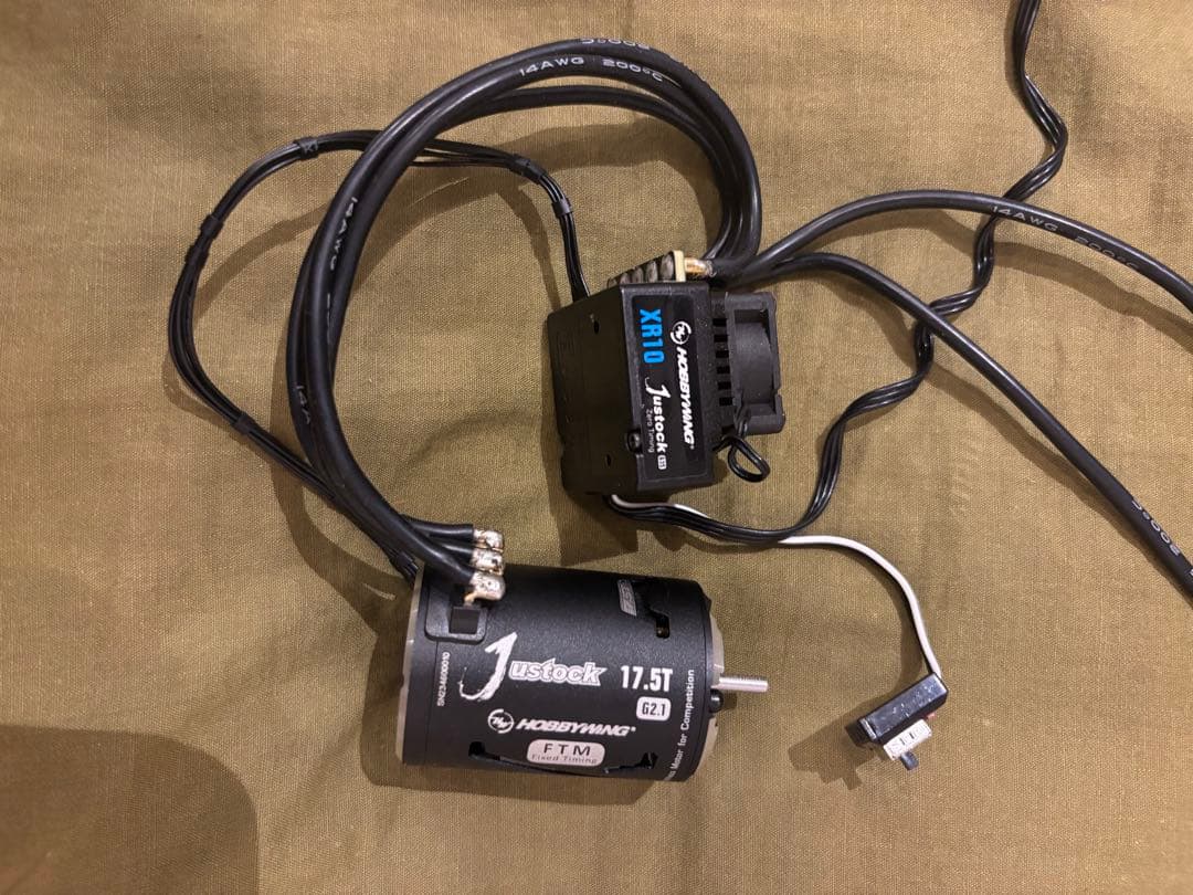 HOBBYWING Justock G3S コンボセット 17.5T