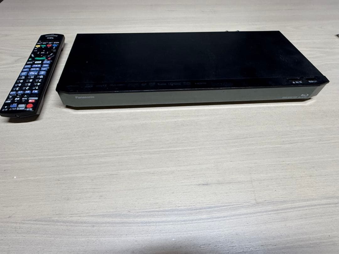 ［リモコン付］Panasonic ブルーレイレコーダー