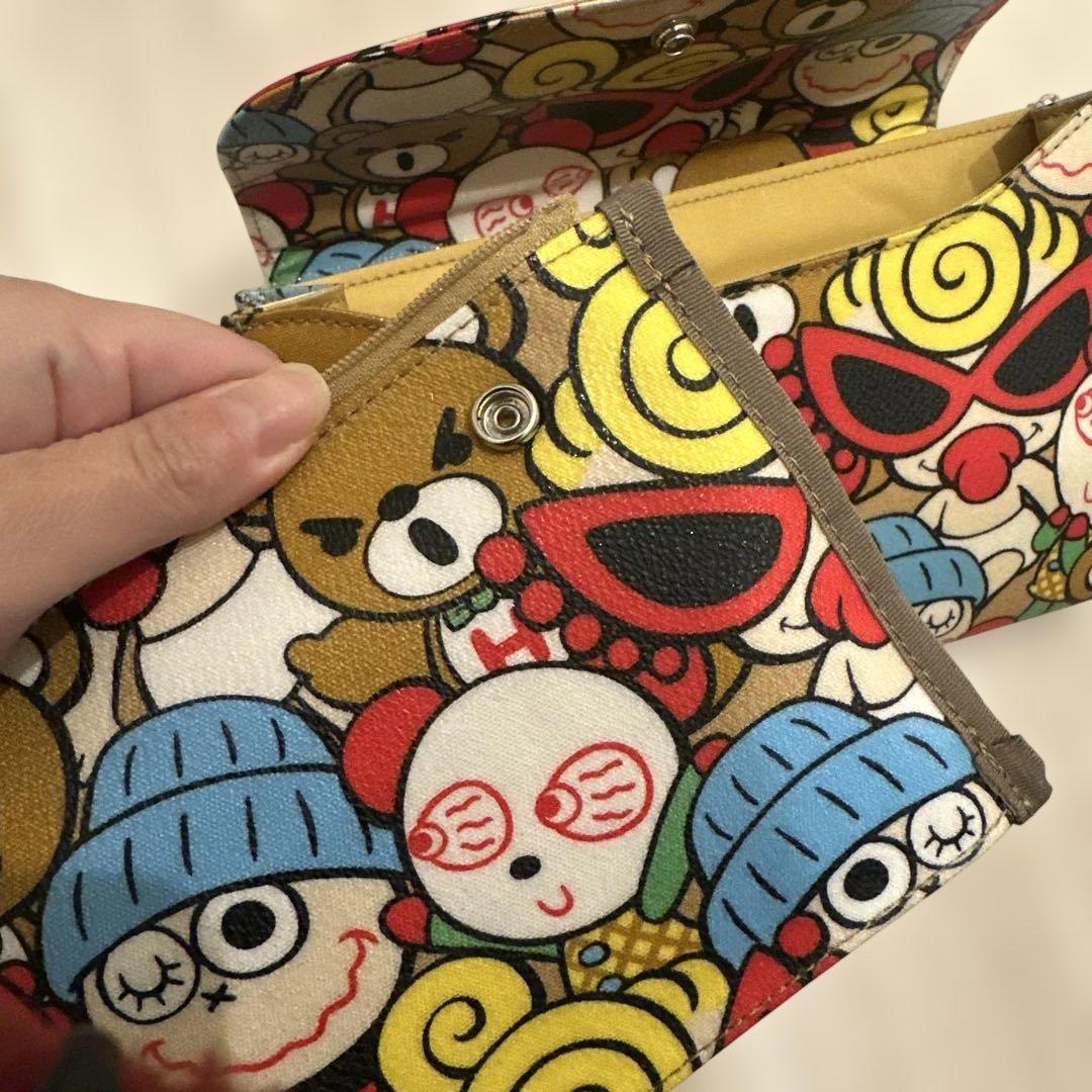 値下げ　ヒステリックミニ母子手帳ケース.通帳マルチケースヒスミニ総柄2点セット