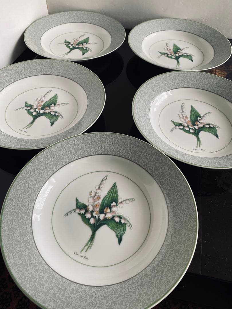 未使用品◆クリスチャンディオール ミリラフォーレ 深皿 カレー皿 パスタ皿