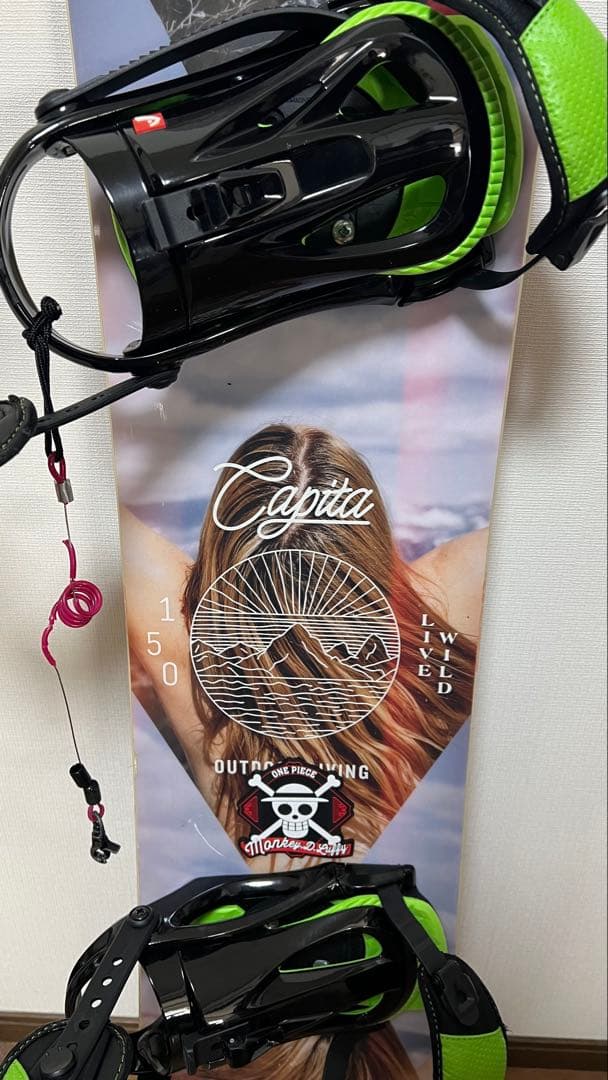 CAPITA　WildLIVe スノーボード150とビンディング、ケース