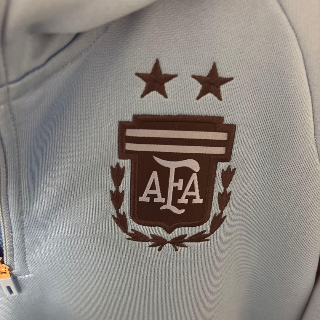 adidas アルゼンチン代表 ジャージ Lサイズ 水色 2022年 上下セット