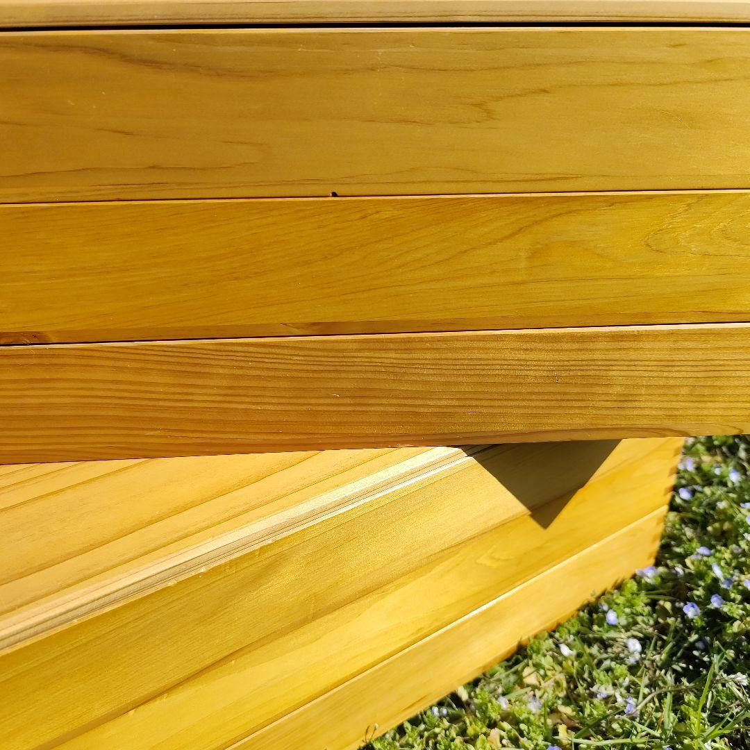 餅箱 ばんじゅう 木箱 3段×2個セット 古道具 昭和レトロ 3箱もろぶた