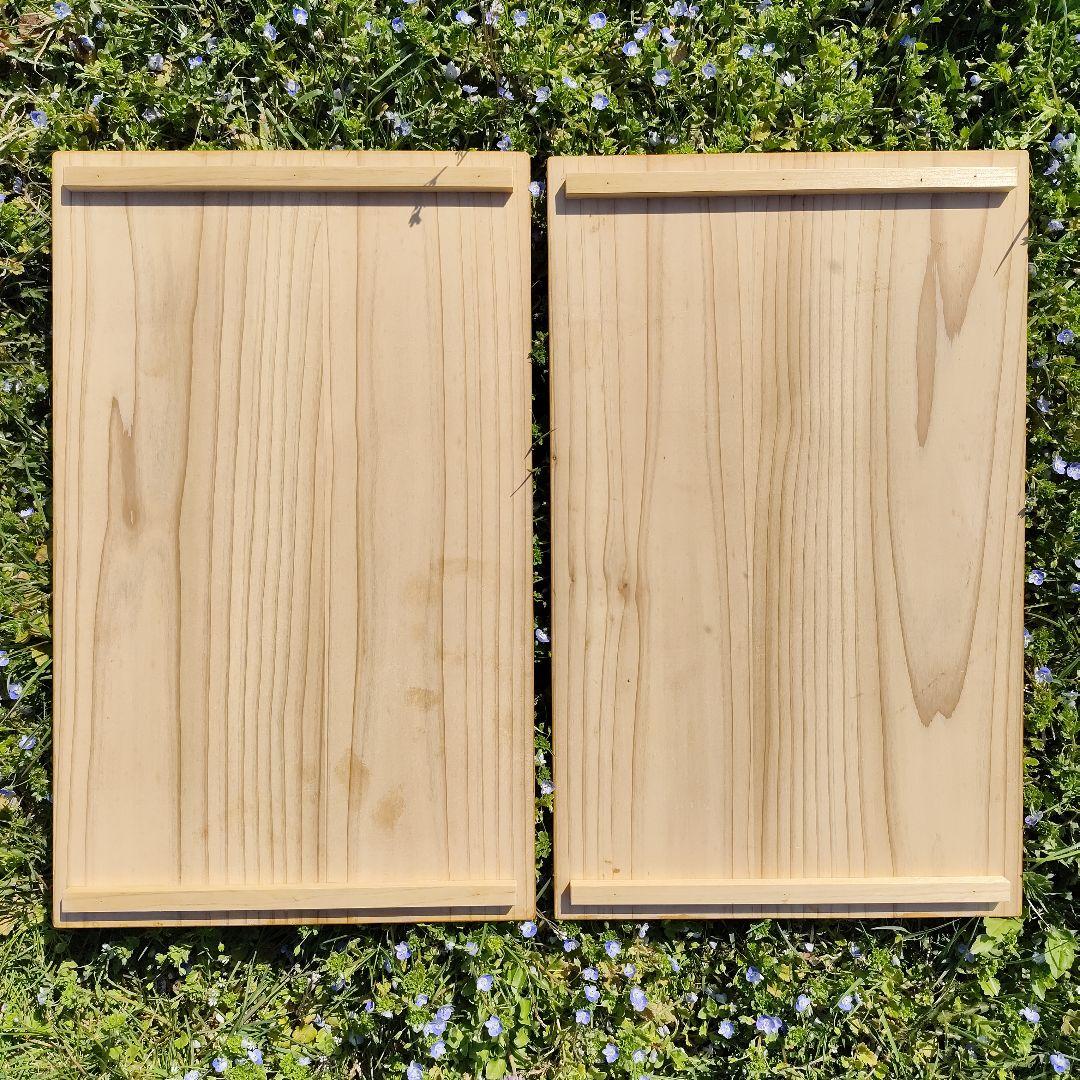 餅箱 ばんじゅう 木箱 3段×2個セット 古道具 昭和レトロ 3箱もろぶた