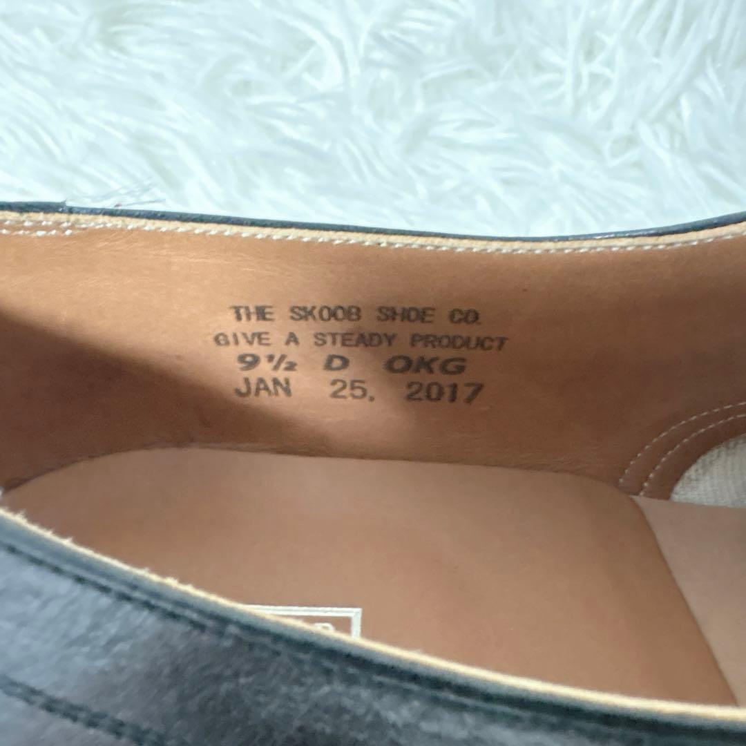 新品未使用✨THE SKOOB スクーブ ストレートチップ カンガルー　革靴