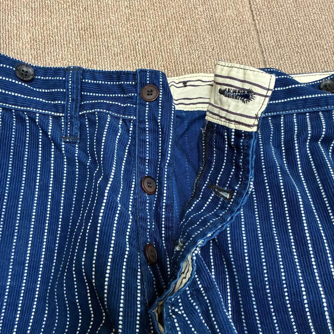 SUGAR CANE ウォバッシュ コーデュロイ トラウザーズ 32 ワーク