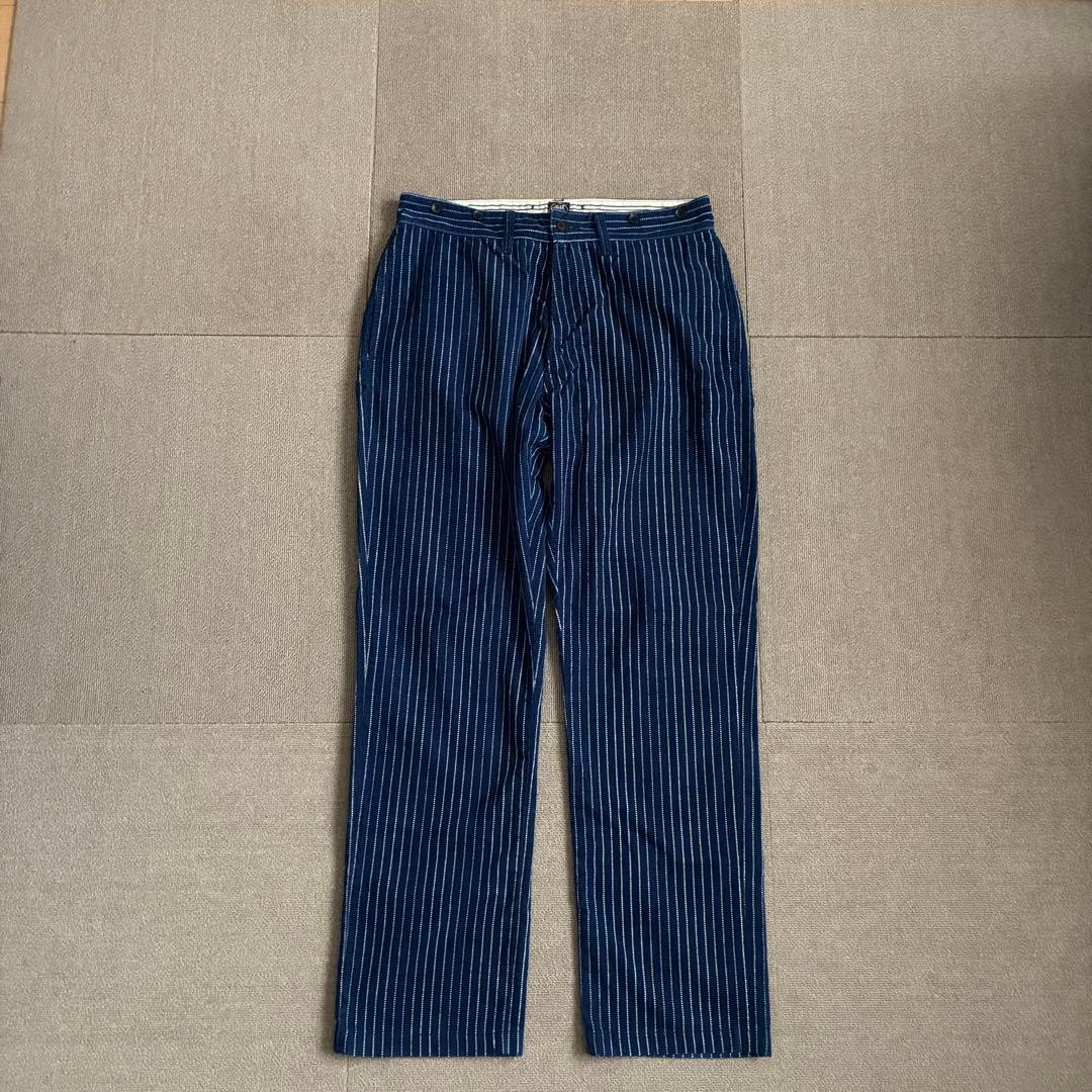 SUGAR CANE ウォバッシュ コーデュロイ トラウザーズ 32 ワーク