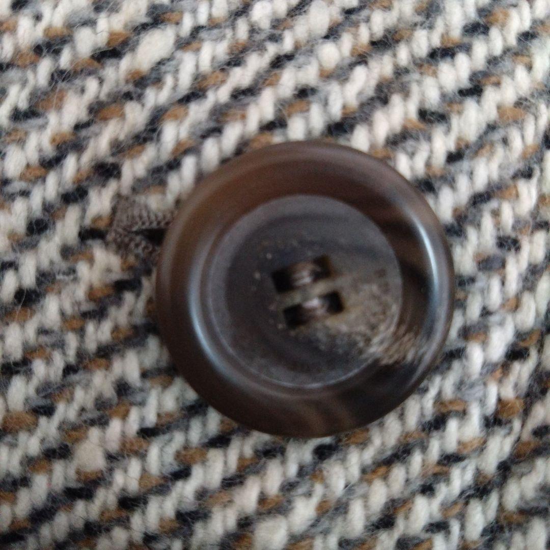 美品　バーバリーブルーレーベル　アンゴラ混　ツイードコート　Sサイズ　レディース