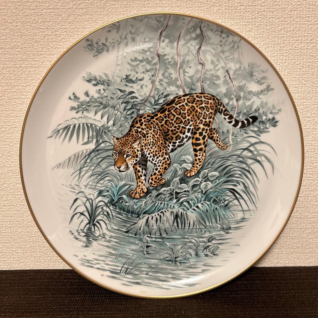 エルメス　赤道直下のスケッチ　タルトプレート　ディナープレート