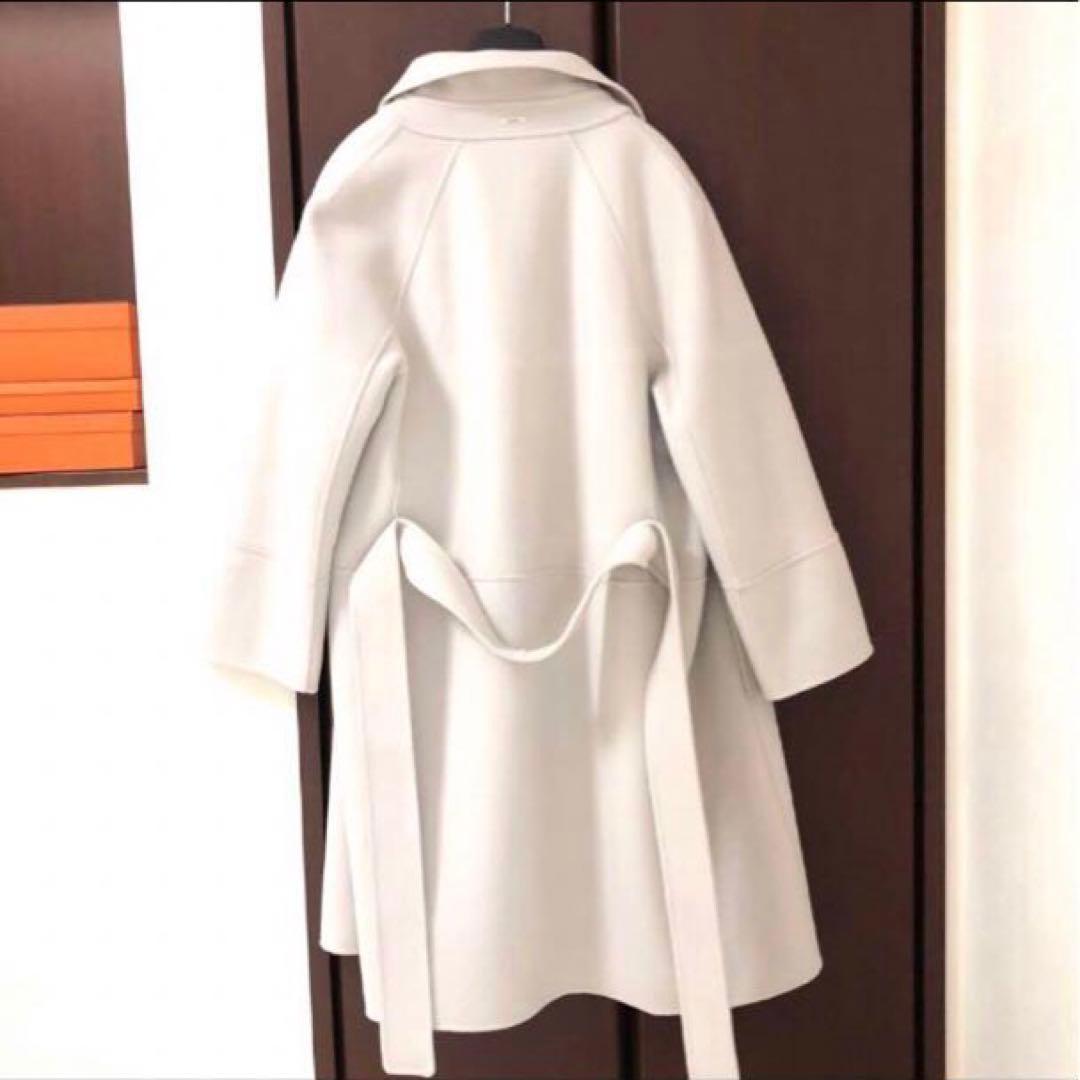 新品タグ付【'S MAXMARA】38クチートアマーノ　エクリュ