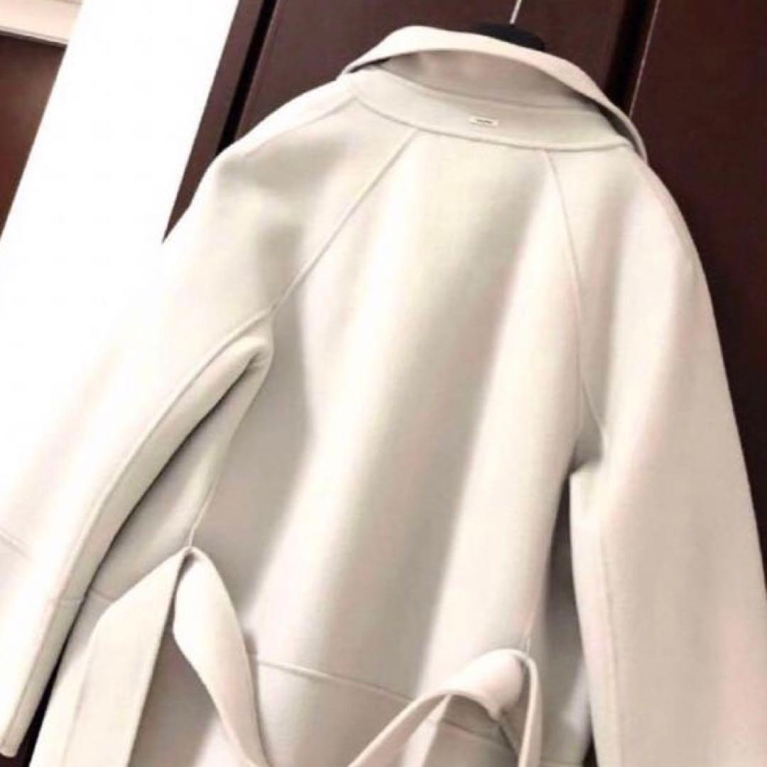 新品タグ付【'S MAXMARA】38クチートアマーノ　エクリュ