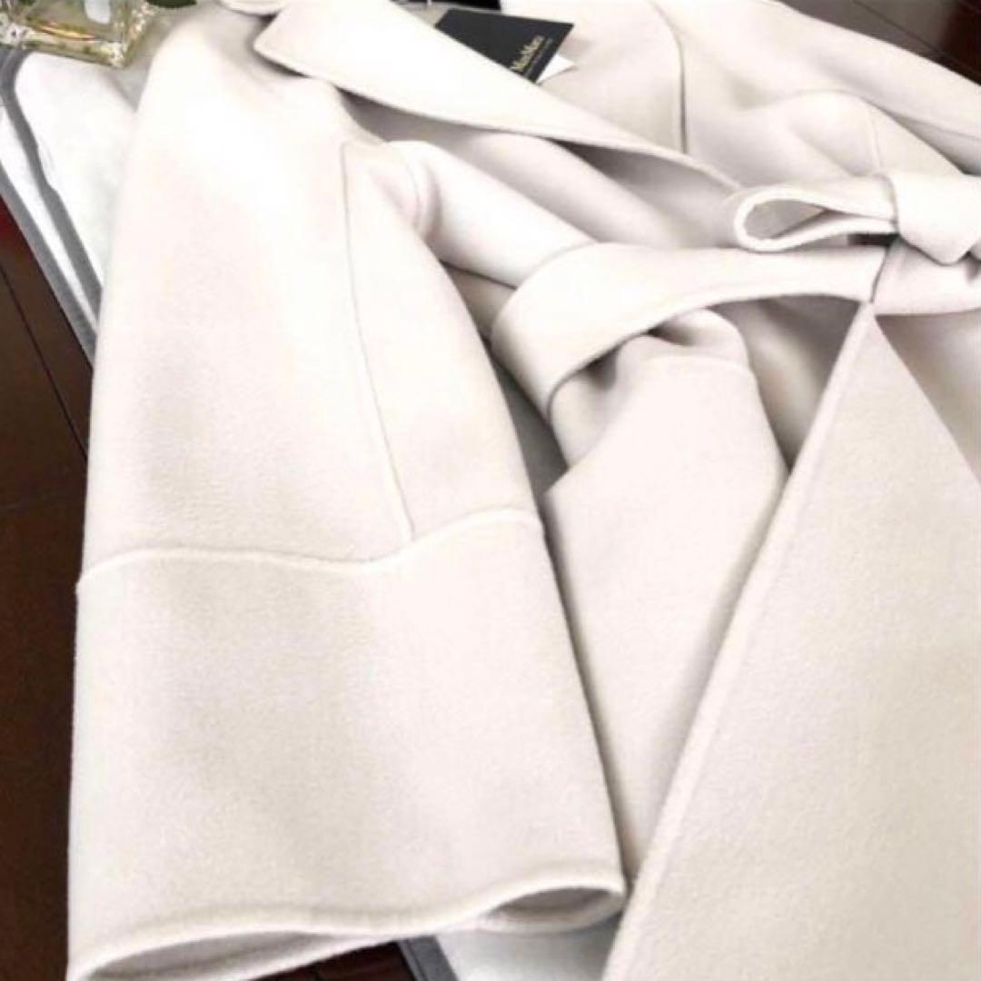 新品タグ付【'S MAXMARA】38クチートアマーノ　エクリュ