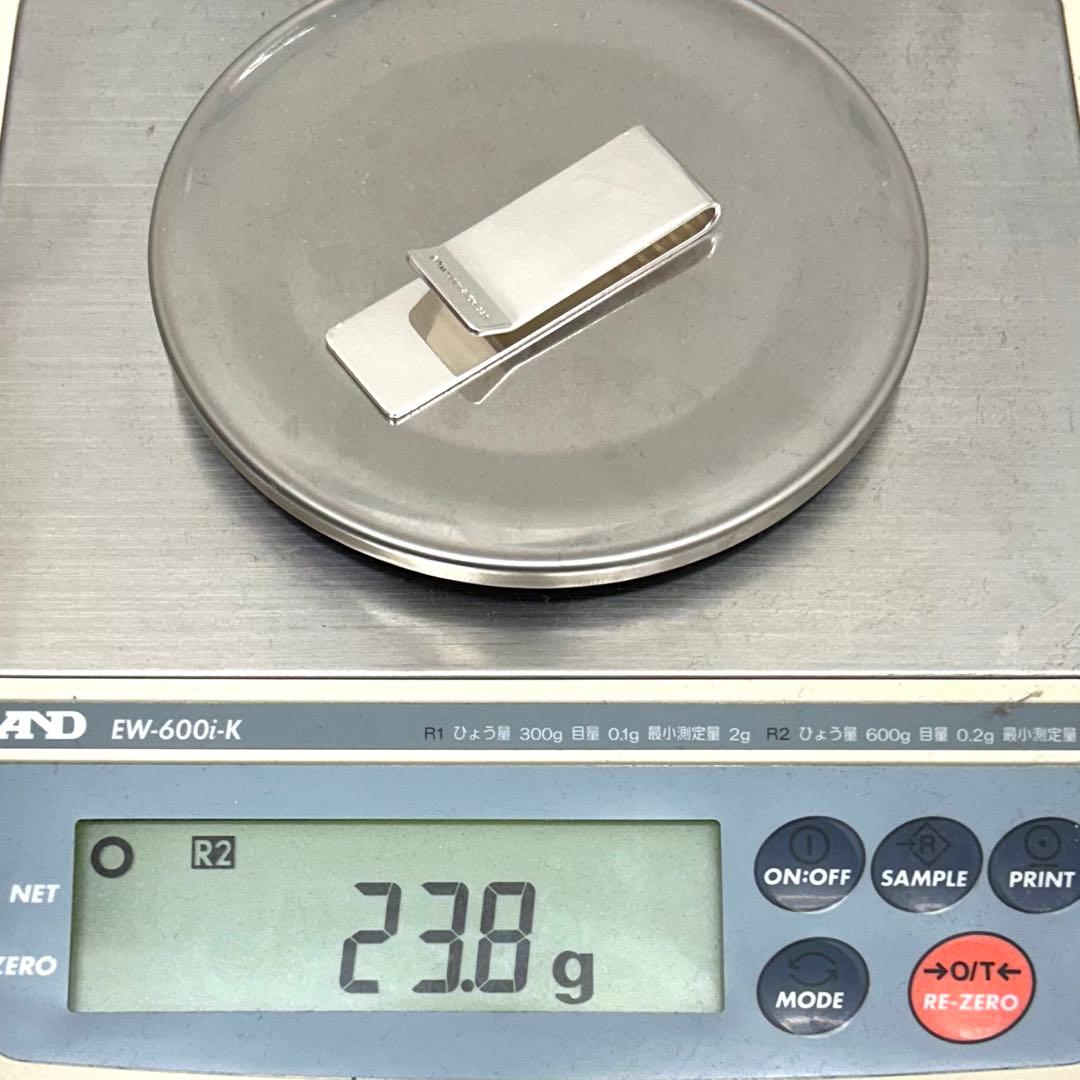 【極上美品】正規店購入品 ティファニー マネークリップ925 鏡面ピカピカ綺麗◎