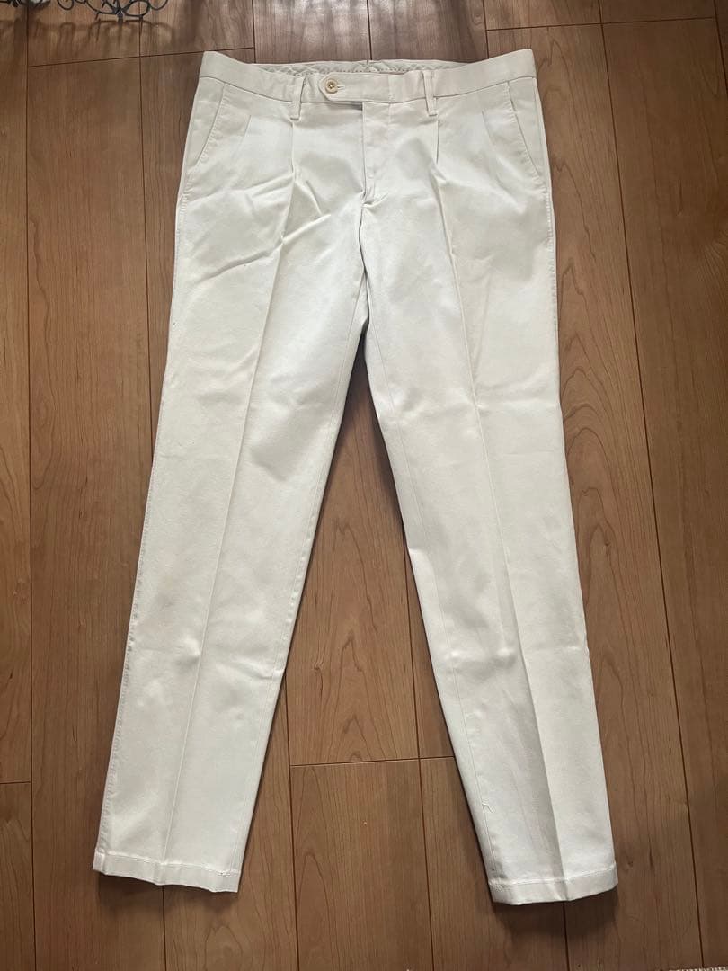 極美品！リングヂャケット　ホワイト　チノパン