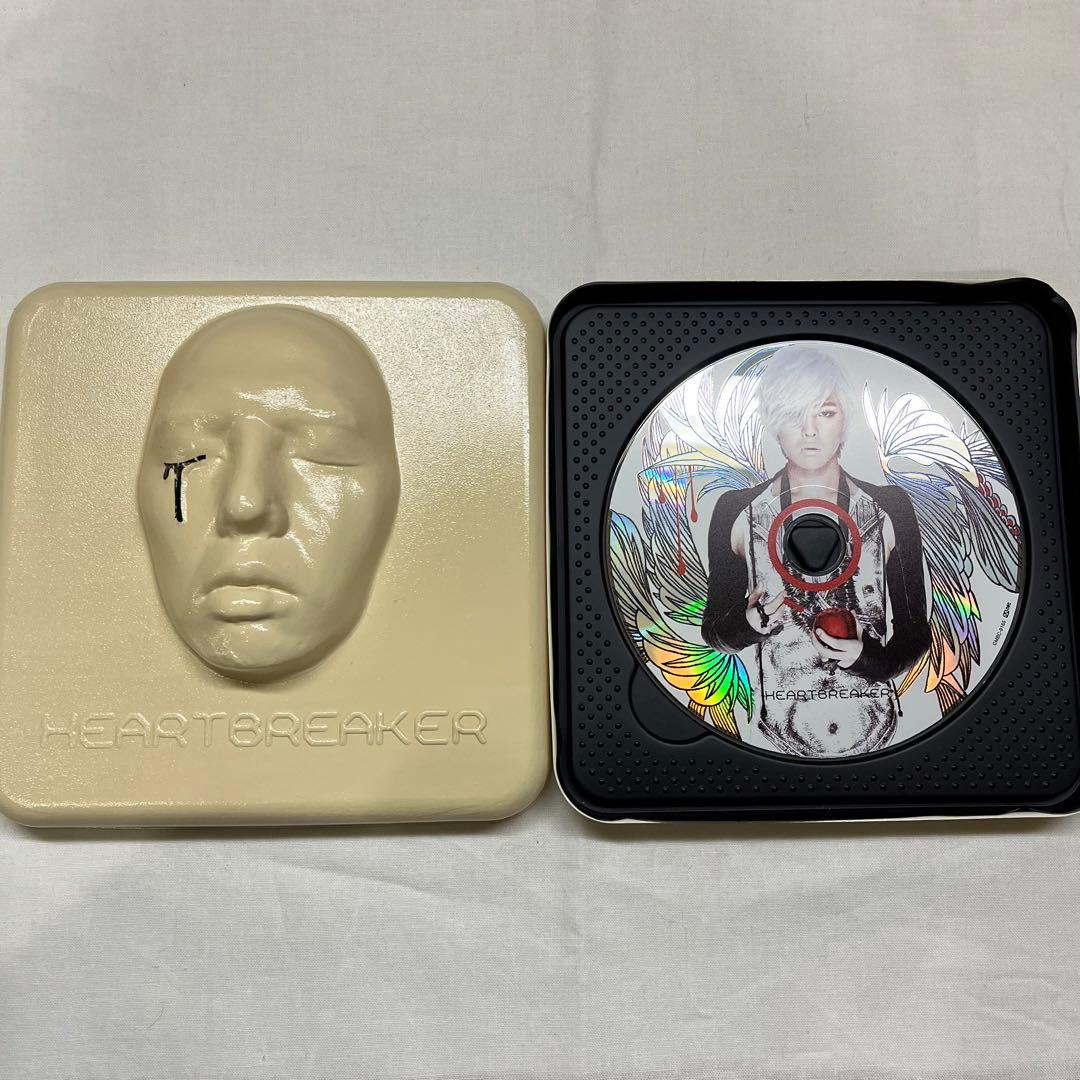 G-DRAGON ジヨン HEARTBREAKER 韓国版 CD 直筆サイン入り