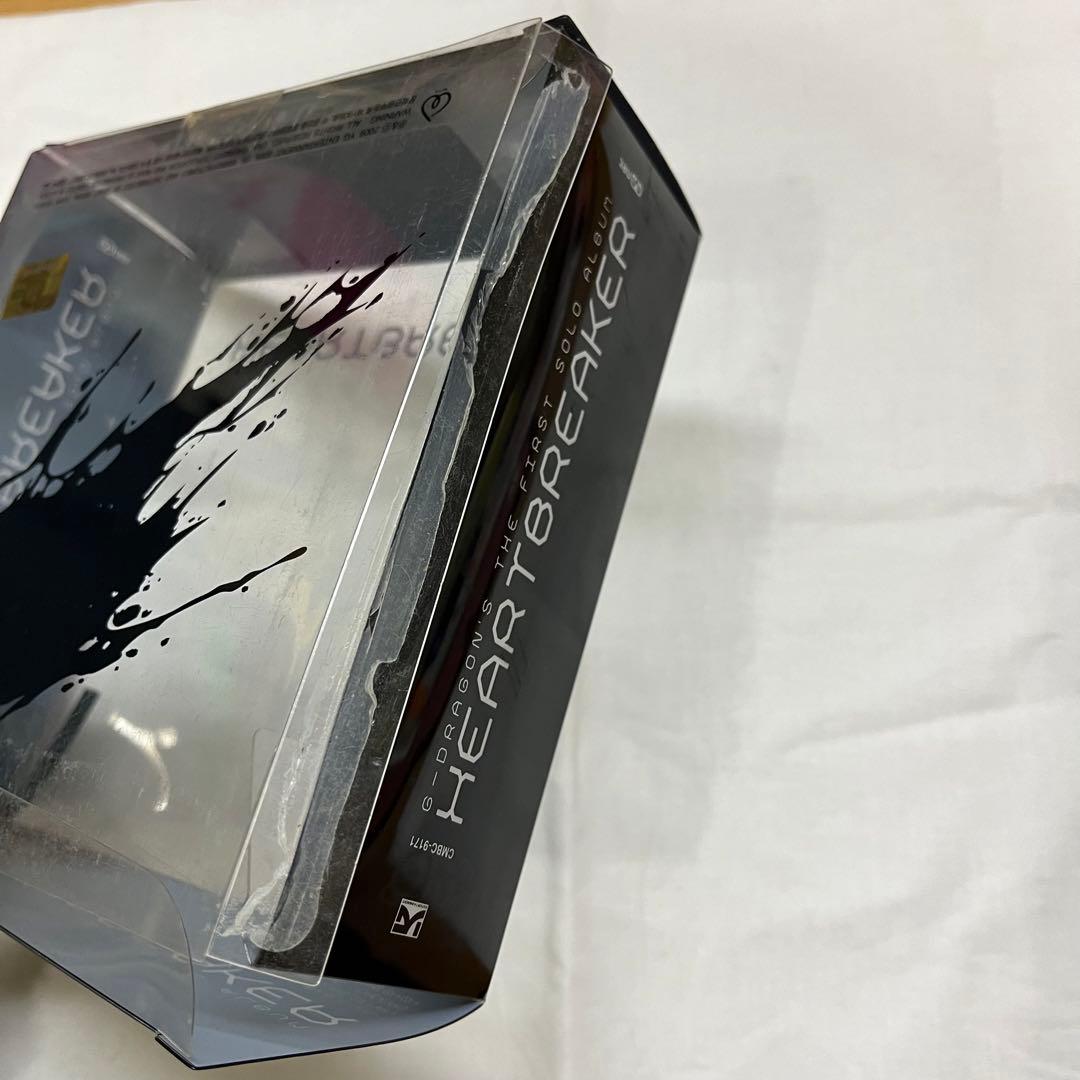 G-DRAGON ジヨン HEARTBREAKER 韓国版 CD 直筆サイン入り