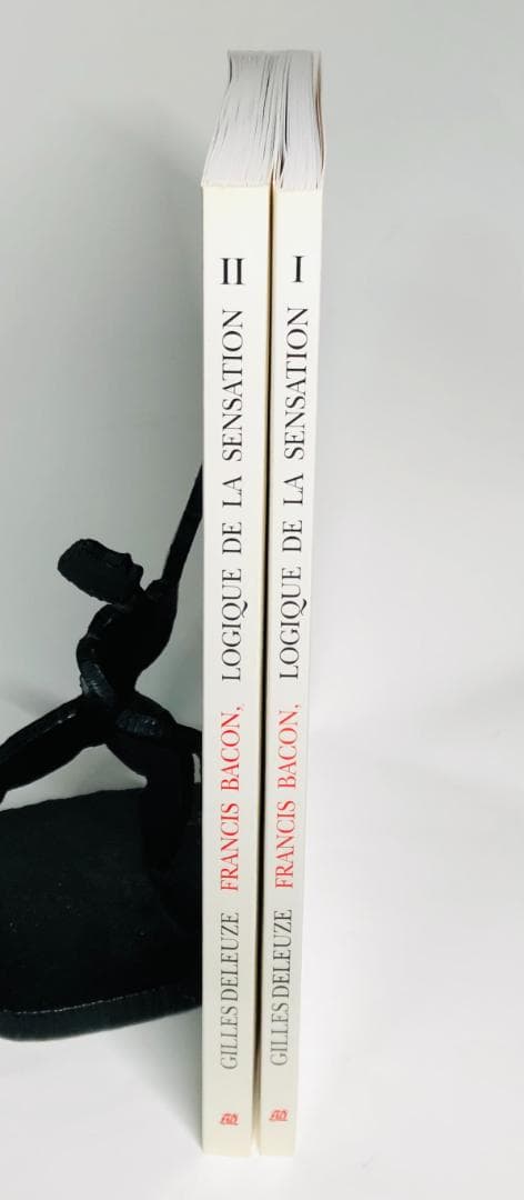 『感覚の論理: 画家フランシス・ベーコン論』G.ドゥルーズ　フランス語版原書