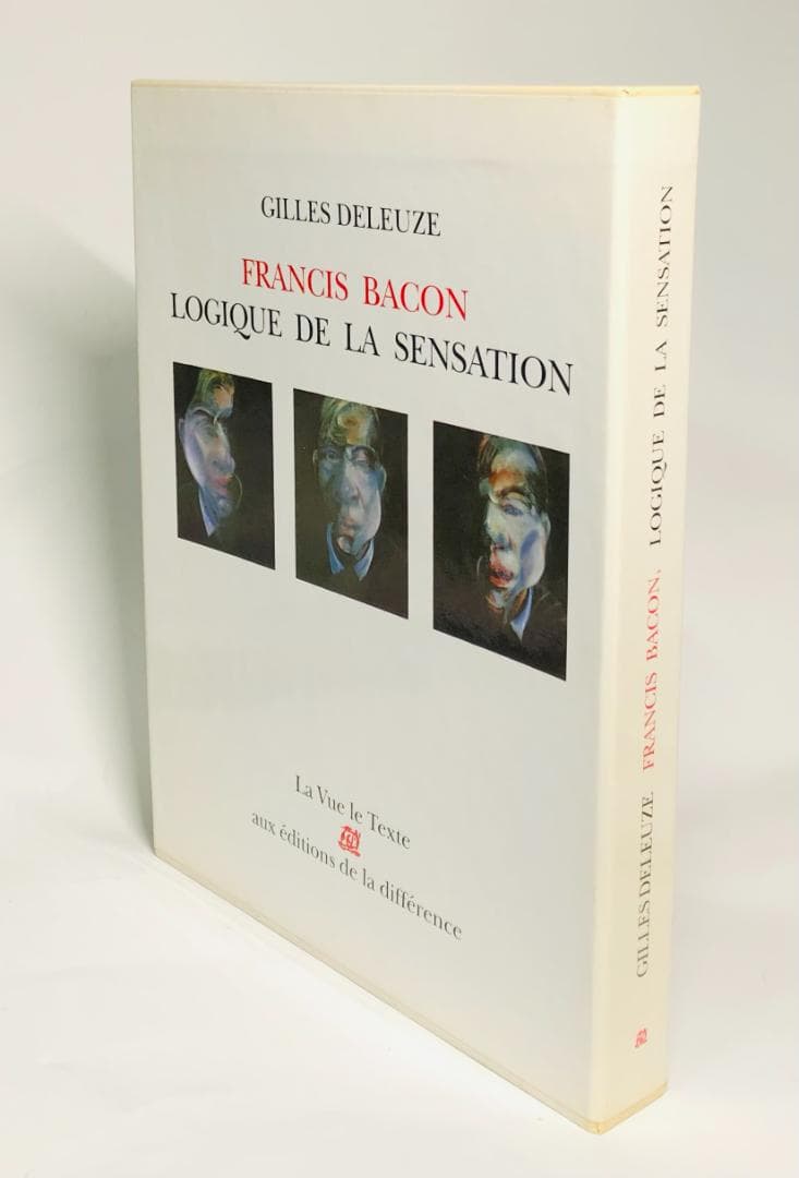 『感覚の論理: 画家フランシス・ベーコン論』G.ドゥルーズ　フランス語版原書