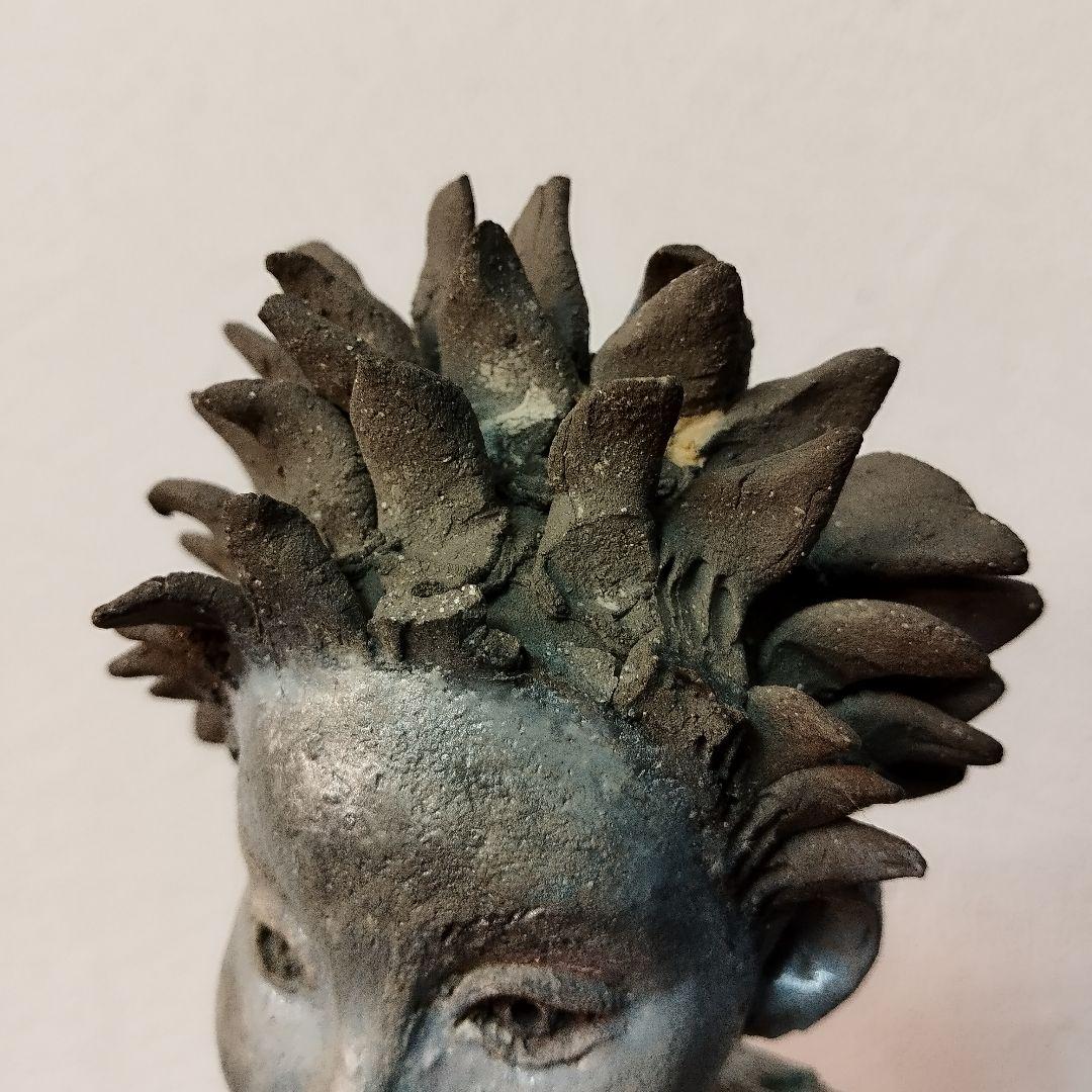 【結城美栄子】陶人形 作家もの