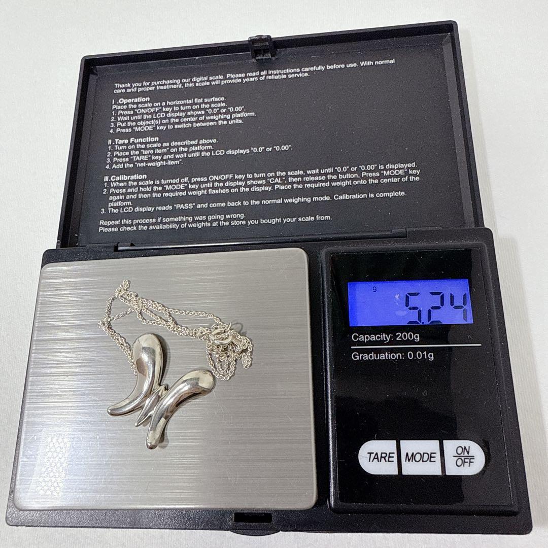 TIFFANY ティファニー シルバー 925 バタフライ 蝶々 ネックレス