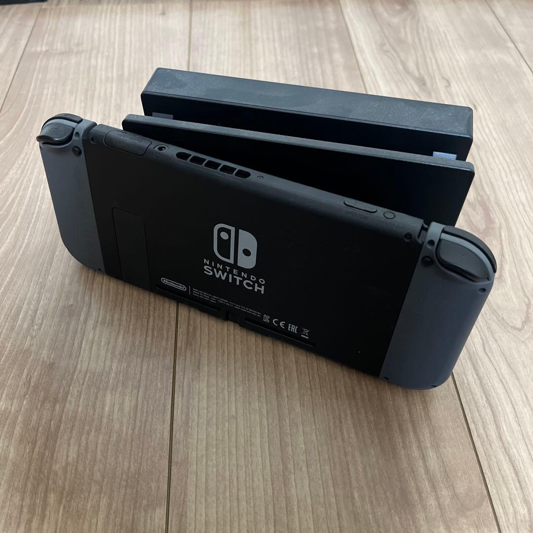 【美品】Nintendo Switch 本体 グレー 付属品あり