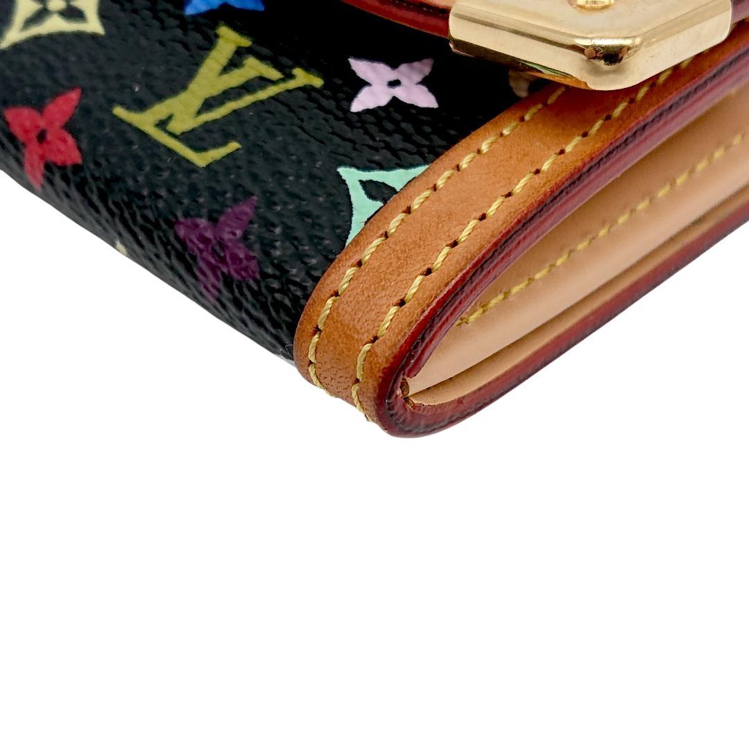 【美品】ルイヴィトン モノグラム・マルチカラー ポルトモネ プラ ケース