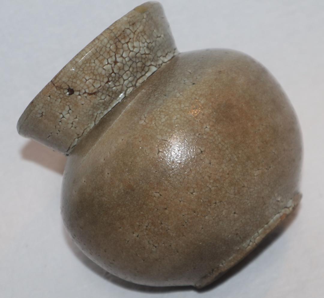 李朝　井戸の小壺