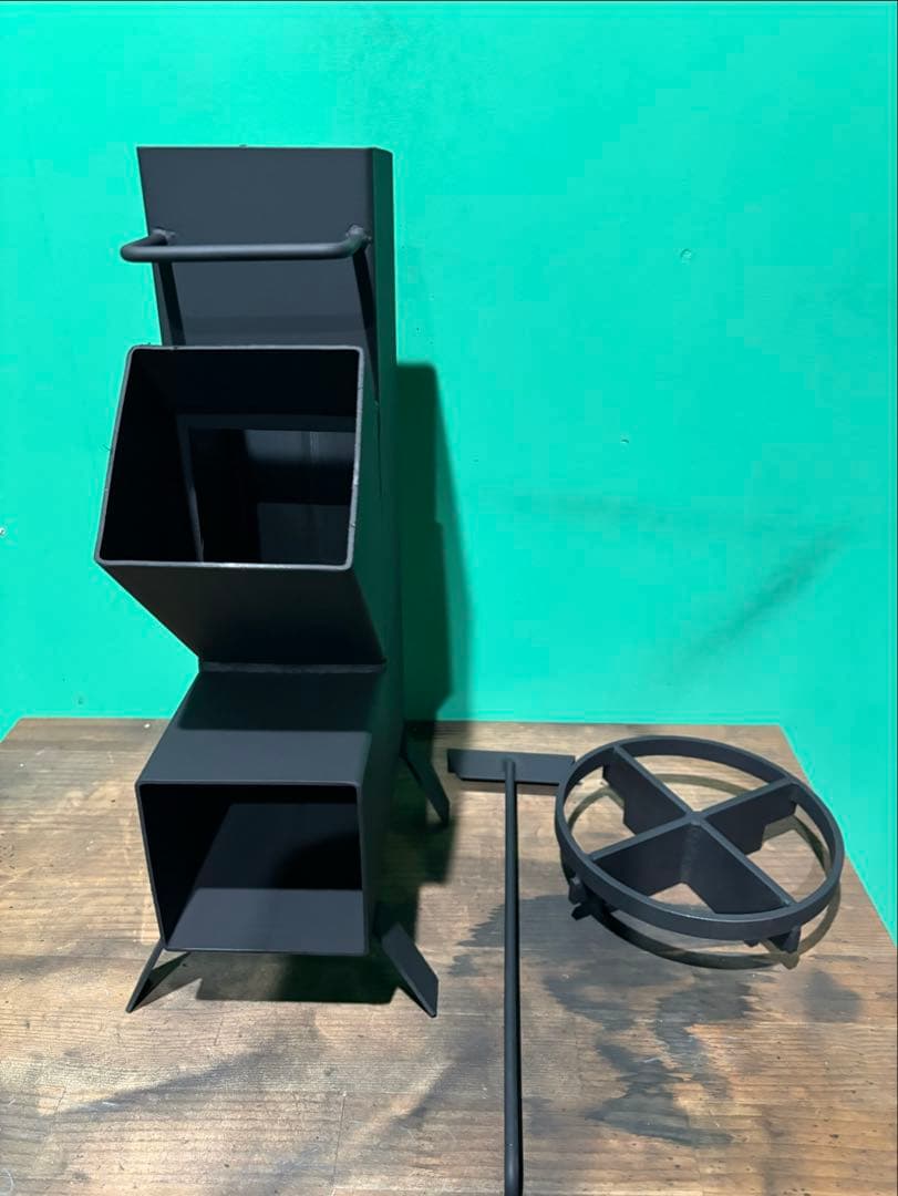 ロケットストーブ　100 ハンドメイド