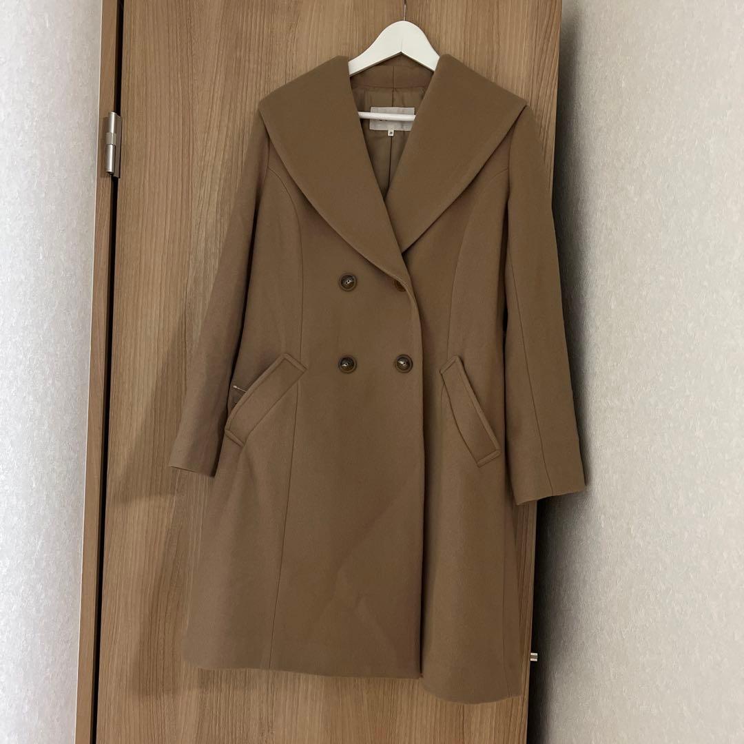 stola. タグ付き新品未使用　ベージュ ダブルブレストコート 38