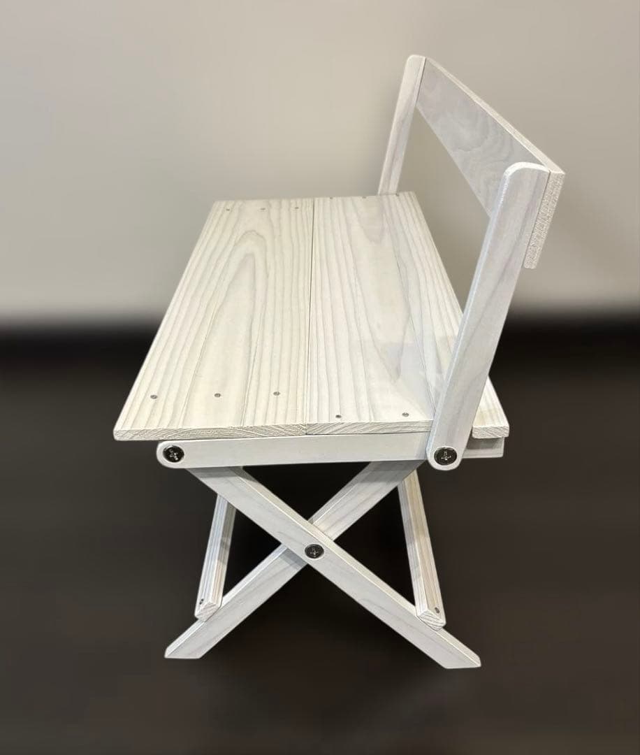 ペット 人形 ドール 撮影用 折りたたみベンチ チェア 椅子