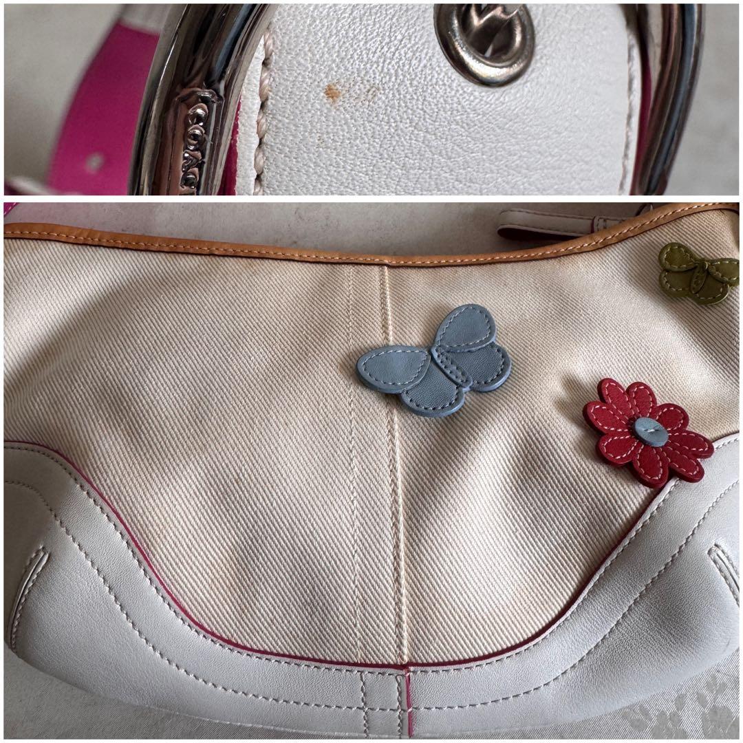 バッグ COACH Mini Hobo One Shoulder Flower Y2K