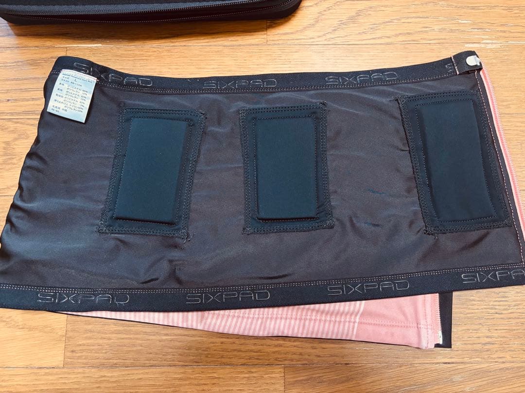 シックスパッド　コアベルト　SIXPAD パワースーツコアベルト　Ｌ　ピンク