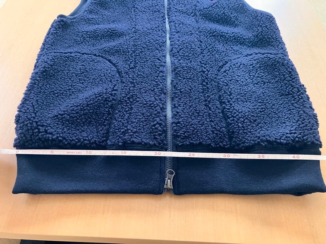 Gymphlex BOA フード付きベスト Lサイズ ネイビー　ジップ