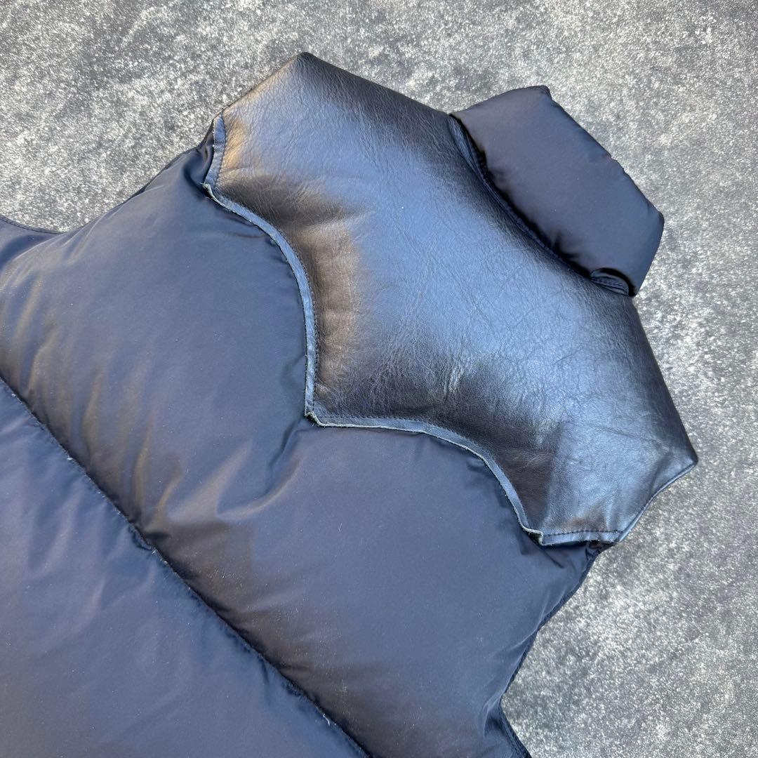 たろう　Rocky Mountain ブラック ダウンベスト 38