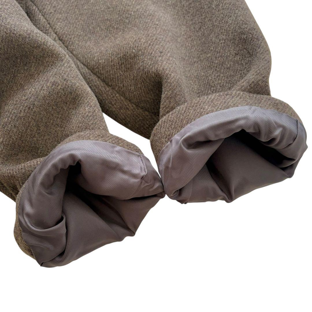 【美品】ジャーナルスタンダード レサージュ マンテコ社 ウール混 ロングコート