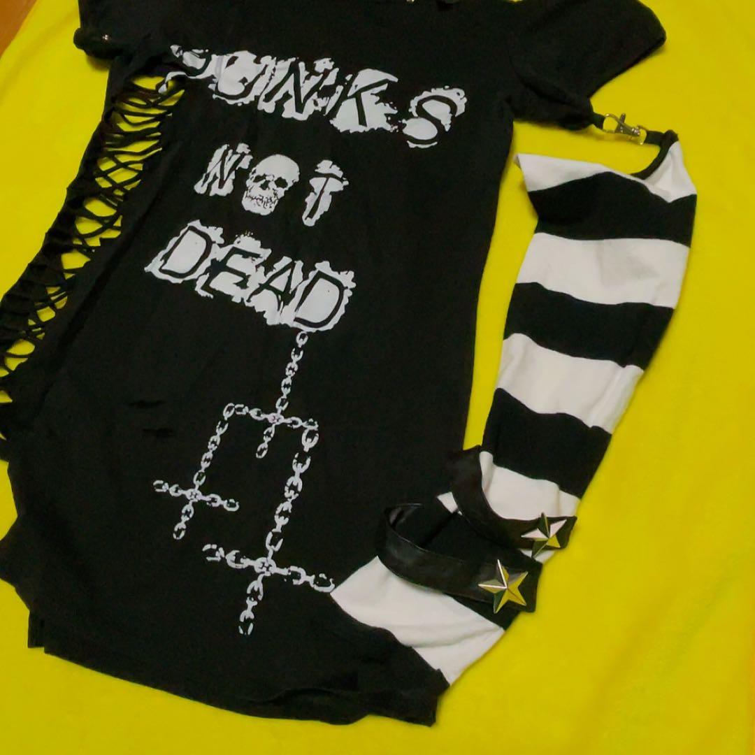 GLAVIL by tutuha 肩出し トップス アームウォーマー y2k平成