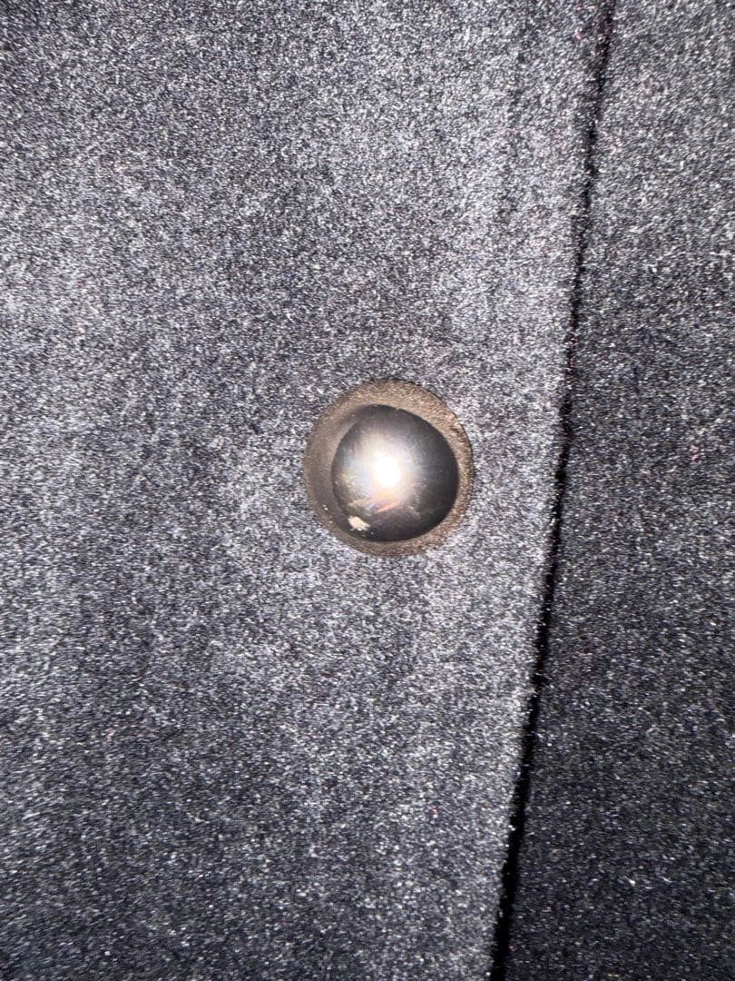 Unitage 金釦ミドルコート　ユニテージ　黒　フリーサイズ