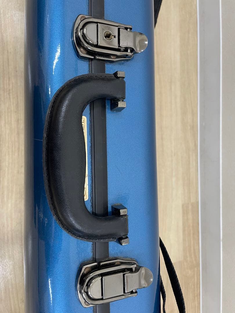 【12/16まで大幅値下げ中】CCシャイニーケース　トロンボーン　青ブルー